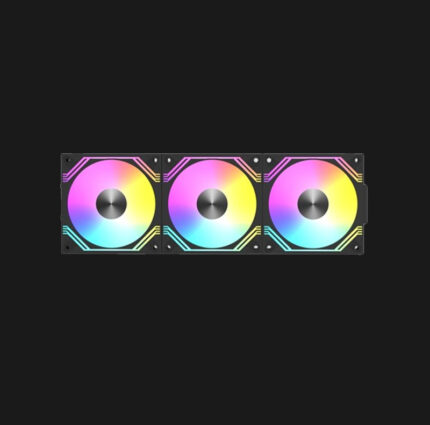 RAIDMAX NV MD120FBP3 PWM 3 IN 1 MODULAR FAN BLACK