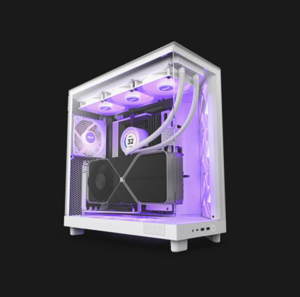 NZXT H6 FLOW RGB WHITE CASE