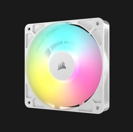 CORSAIR RS120 ARGB 120MM PWM FANS TRIPLE PACK WHITE