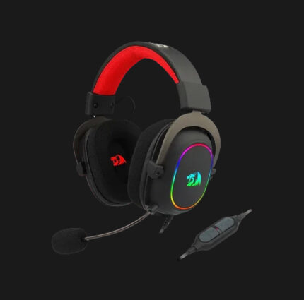REDRAGON H510 ZUES RGB WIRED GAMING HEADSET WITH MICROPHONE