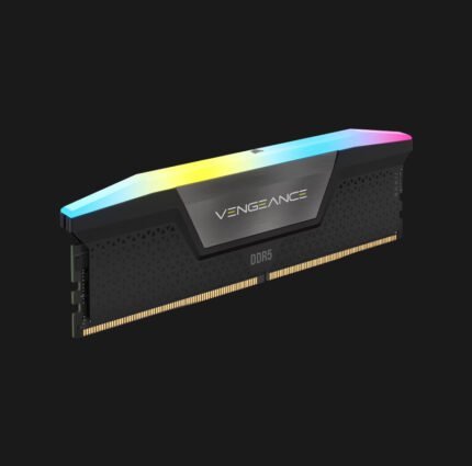 CORSAIR VENGEANCE RGB 32GB (2X16GB) 6000MHZ  DDR5 DIMM MEMORY