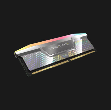 CORSAIR VENGEANCE RGB 48GB (2X24) 8200MHZ DDR5 CUDIMM MEMORY