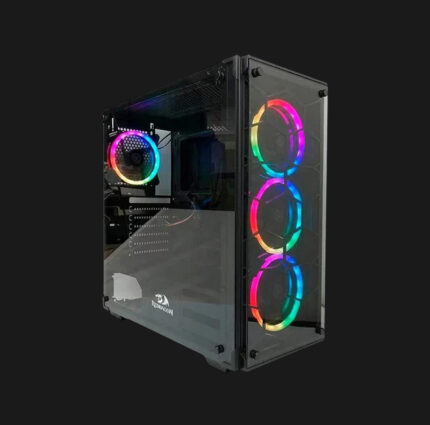 REDRAGON WHEELIJACK GC-606 GAMING CASING BLACK