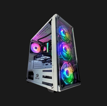 REDRAGON WHEELIJACK GC-606 GAMING CASING WHITE