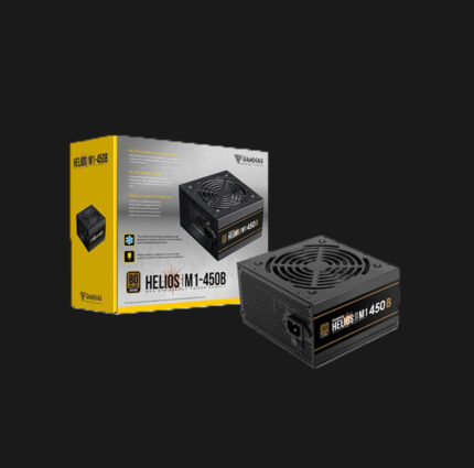 GAMDIAS HELIOS M1-450B 450W 80 Plus Bronze Certified Power Supply