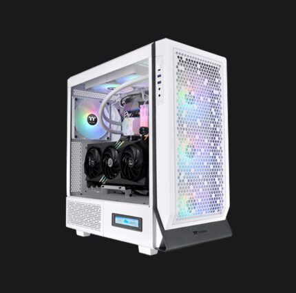 THERMALTAKE CERES 500 TG ARGB MIDTOWER Snow GAMING (04 ARGB FANS)