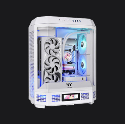 Thermaltake The Tower 600 SNOW Mid-Tower Black Case