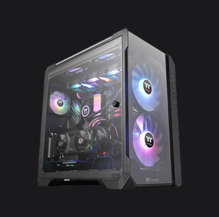 THERMALTAKE VIEW 51 TG ARGB FULLTOWER BLACK GAMING