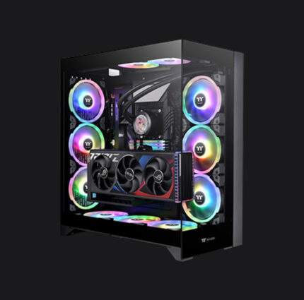 THERMALTAKE CTE E600 MX MID-TOWER BLACK GAMING (WITH GEN 4 RISER CABLE)