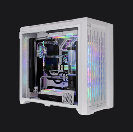 THERMALTAKE CTE C700 TG ARGB MIDTOWER SNOW GAMING (03 ARGB FANS)