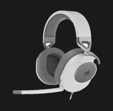 Corsair HS65 Surround wired gaming headset-WHITE