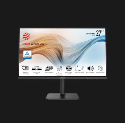 MSI Modern MD272QXP 27'' Inch 100Hz WQHD (2560 X 1440) IPS Level Business & Productivity Monitor