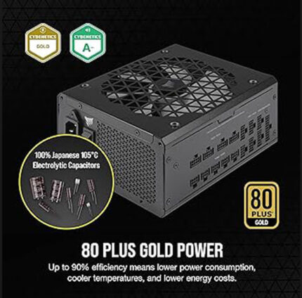 Corsair RM1200x SHIFTE 1200 WATT 80 Plus Gold Certified Fully Modular Power Supply